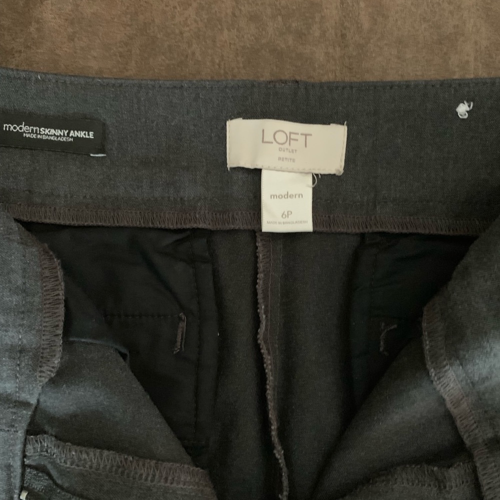 The Loft skinny ankle pants